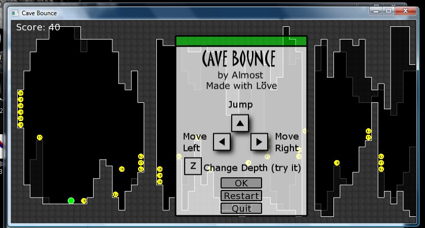 Screenshot 2 of Cave Bounce