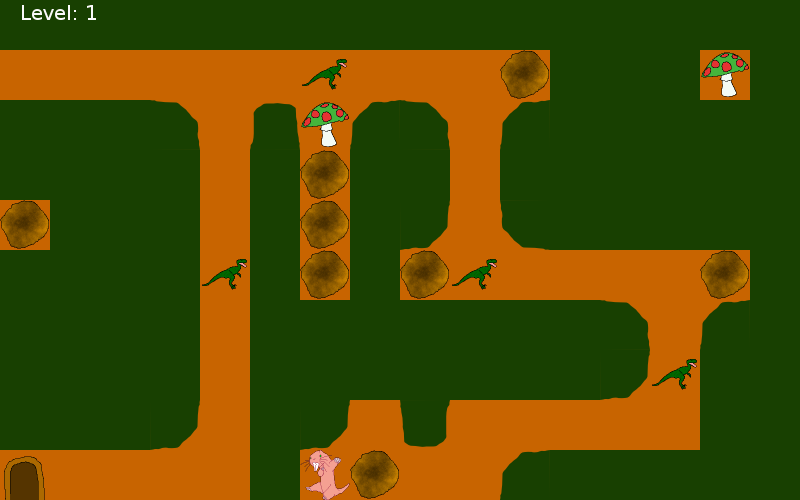 Screenshot 1 of Moleshroomciraptor
