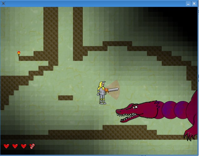 Screenshot 1 of Knight of the Cave Dragon