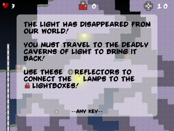 Screenshot 2 of Caverns of Light