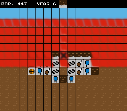 Screenshot 3 of Cavern Tycoon LD48