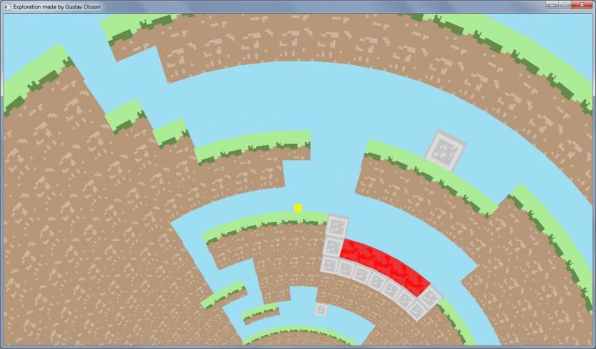 Screenshot 1 of Exploration game
