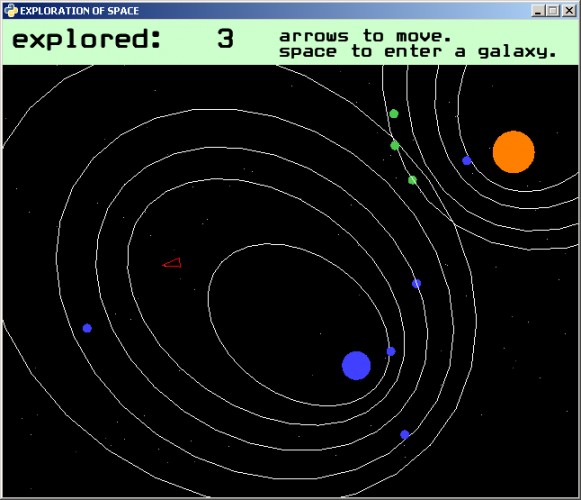 Screenshot 1 of Exploration of Space