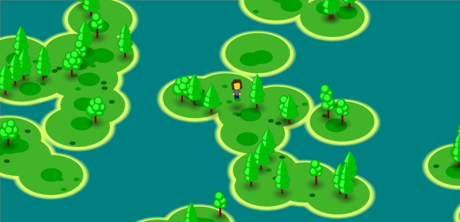 Screenshot 1 of Hovergirl in Island World