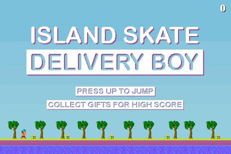 Screenshot 1 of Island Skate Delivery Boy
