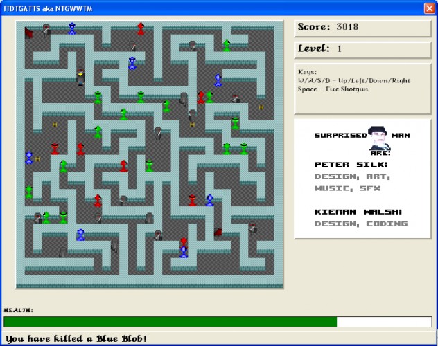 Screenshot 2 of It's Too Dangerous To Go Alone Take This Shotgun a.k.a Not The Game We Wanted To Make