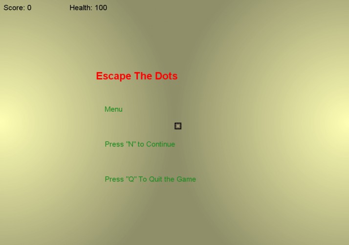 Screenshot 1 of Escape the Dots
