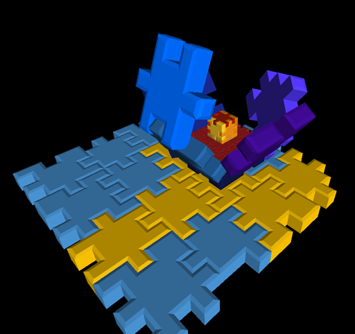 Screenshot 1 of Cube Collapse