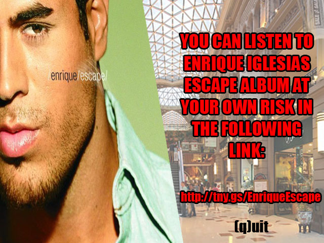 Screenshot 3 of Enrique Iglesias' deadly a capella performance in a mall