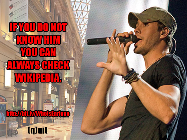 Screenshot 2 of Enrique Iglesias' deadly a capella performance in a mall