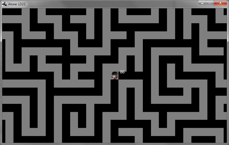 Screenshot 1 of Alone, in a Maze