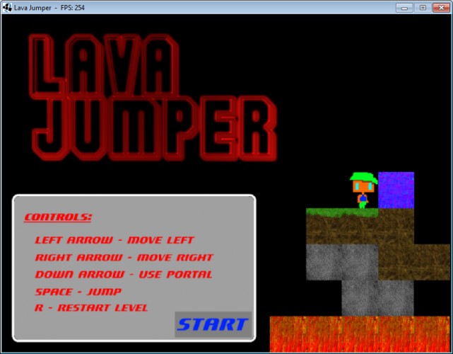 Screenshot 1 of Lava Jumper