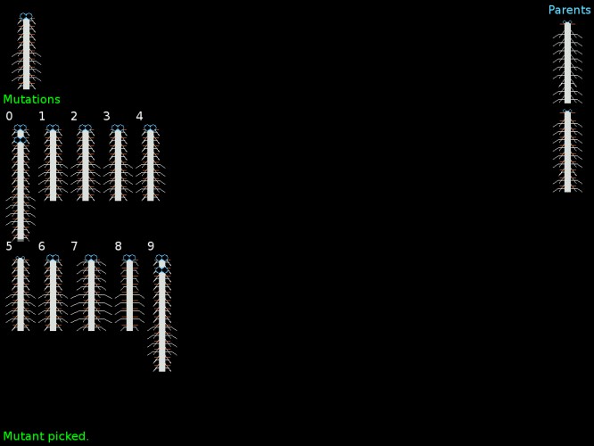 Screenshot 1 of Eat, Spawn, and Die - Organism Generator