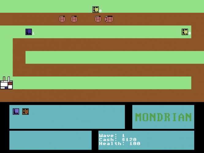 Screenshot 2 of Mondrian Base Defense