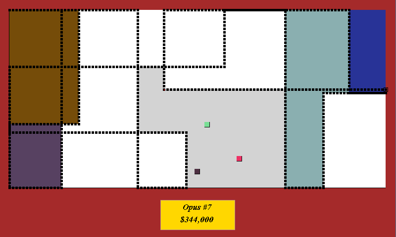 Screenshot 1 of Mondrian Makes a Million