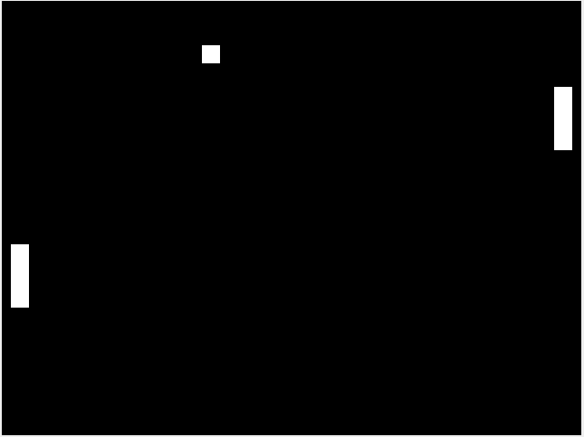 Screenshot 1 of Pong Clone