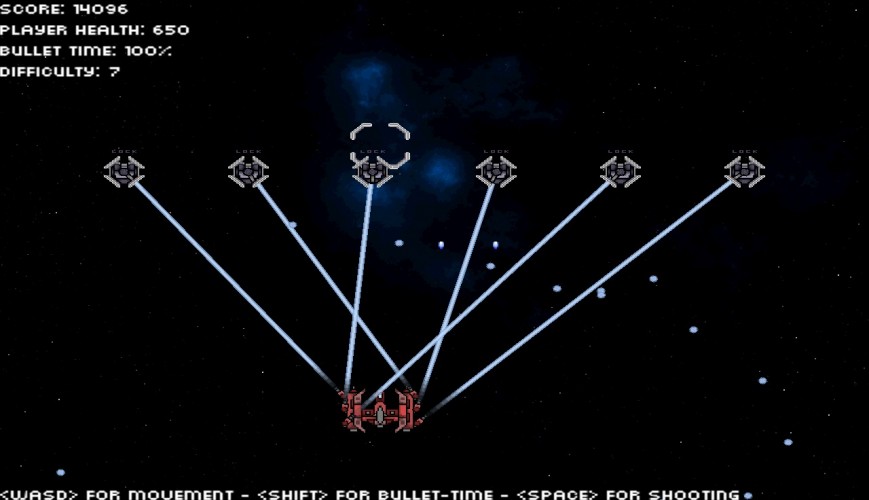 Screenshot 1 of A Space Game