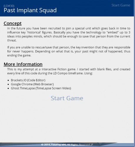 Screenshot 1 of Past Implant Squad (LD30)