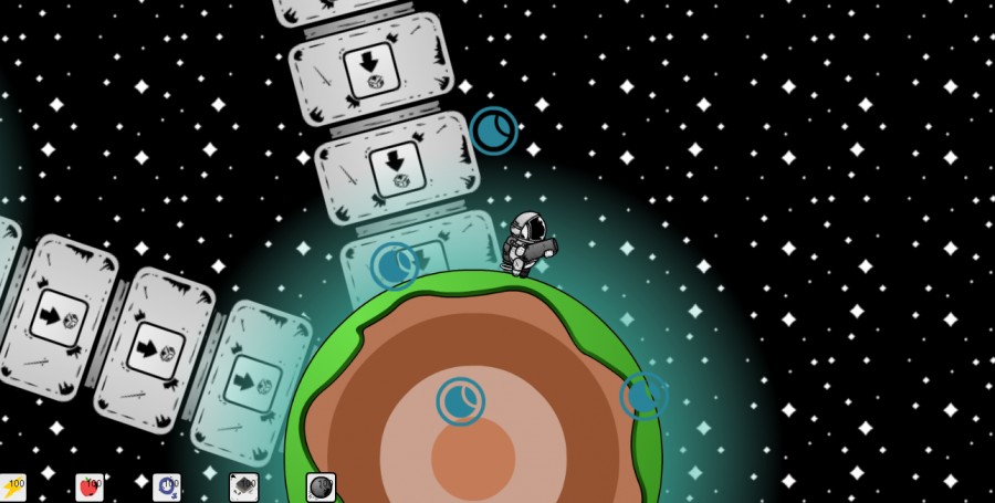 Screenshot 1 of Connected Worlds: Space Defense