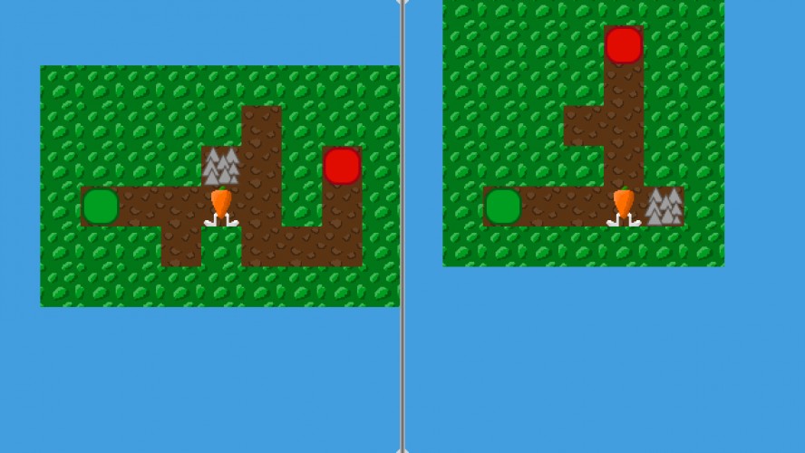 Screenshot 1 of Carrots caught in Parallel Worlds