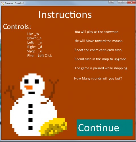 Screenshot 3 of Snowman Crossfire!