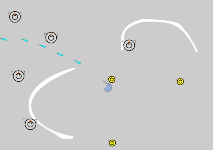 Screenshot 1 of Zombie Snowman survival