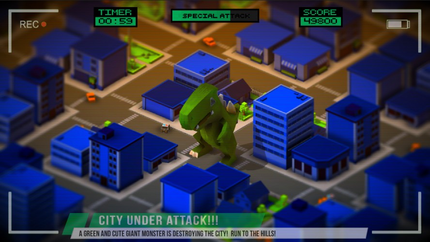 Screenshot 1 of Cutezilla! The cute monster!