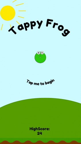 Screenshot 1 of Tappy Frog