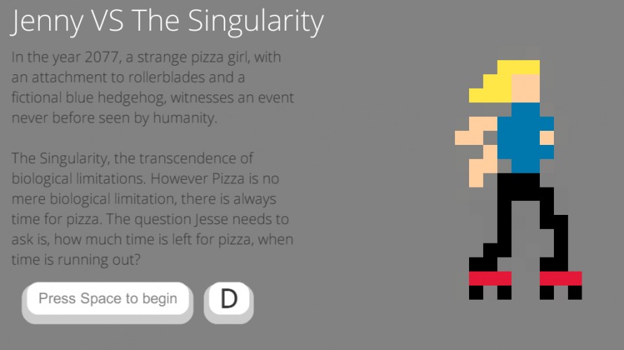 Screenshot 1 of Jenny VS The Singularity