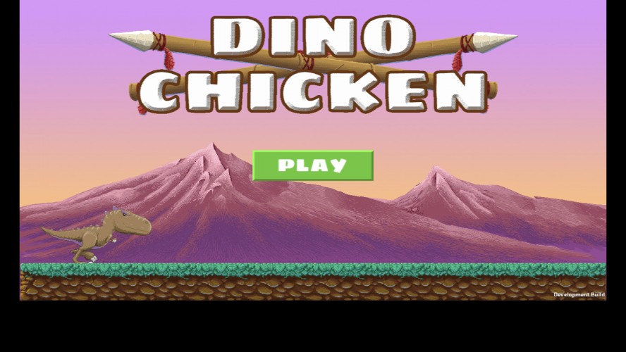 Screenshot 1 of Dino-Chicken