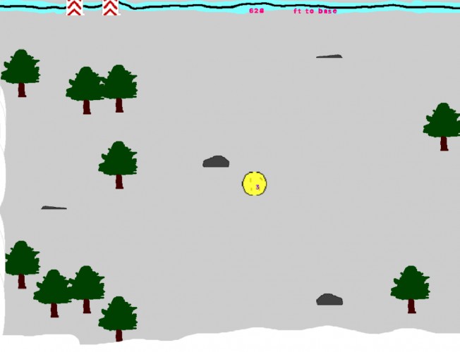 Screenshot 1 of Snowball Slope