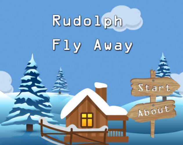 Screenshot 1 of Rudolph Fly Away