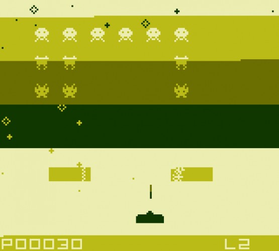 Screenshot 3 of Space Invasion Zero - Gameboy ROM