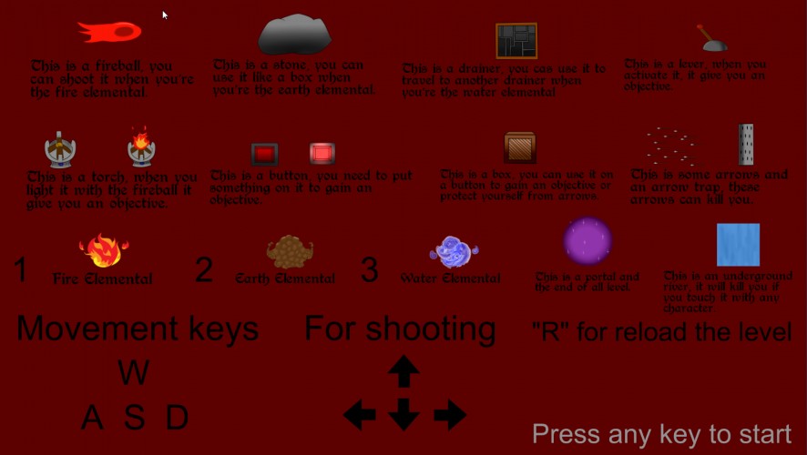 Screenshot 1 of The Elemental Puzzler