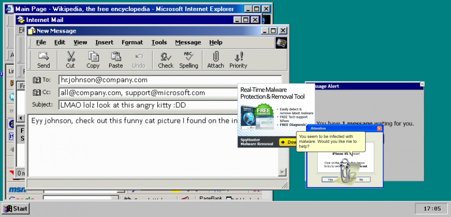 Screenshot 1 of Windows Misery: Professional Edition