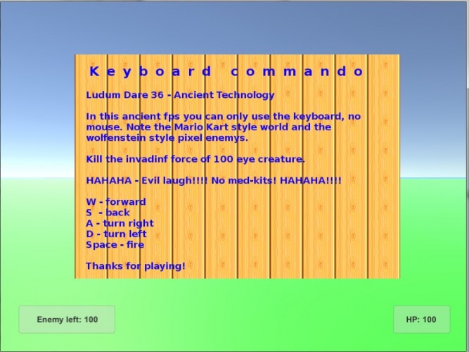 Screenshot 1 of Keyboard commando