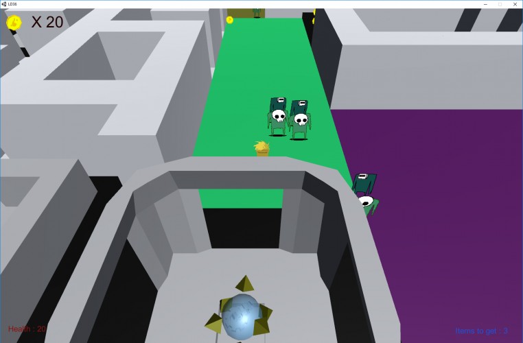 Screenshot 2 of Ludum Dare 36: Deep delving