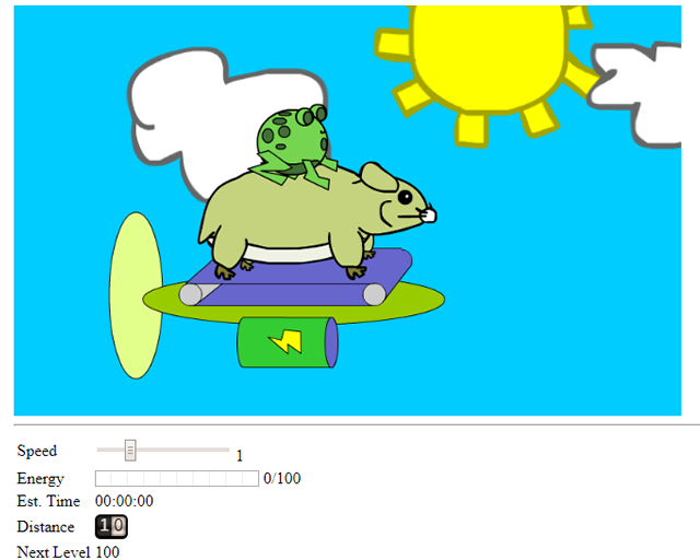 Screenshot 1 of Hamster Air Race