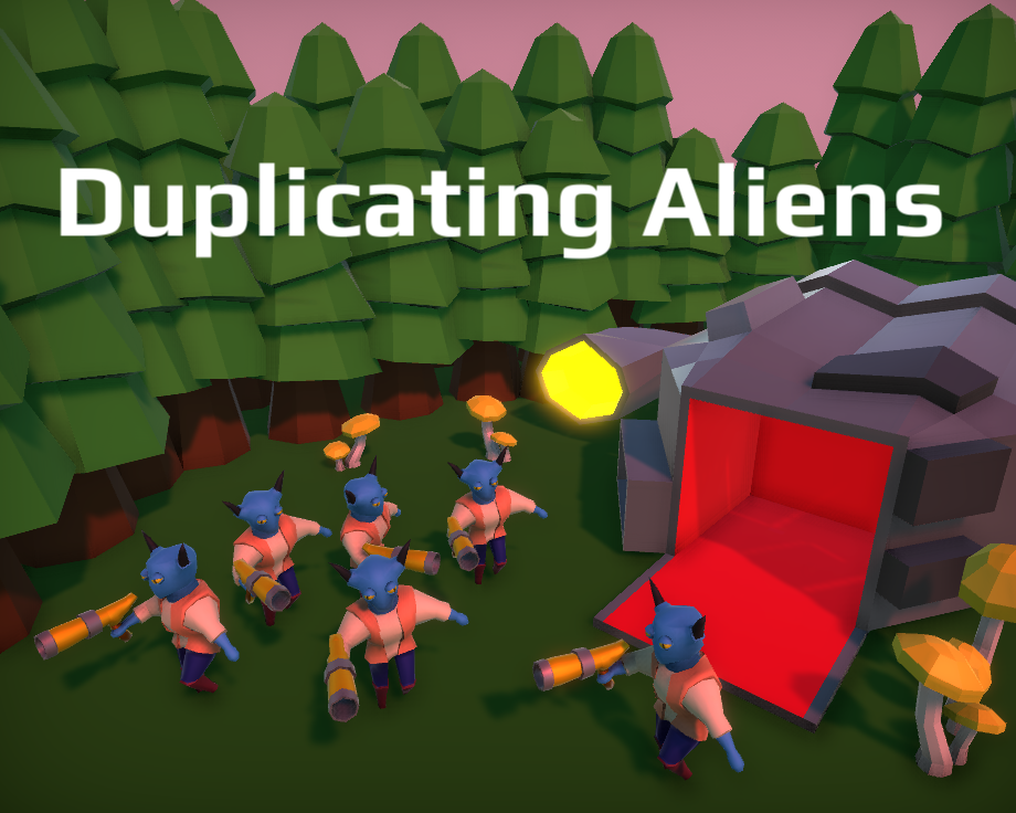 Screenshot 1 of Duplicating Aliens