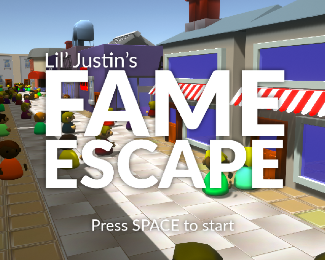 Screenshot 1 of Lil' Justin's Fame Escape