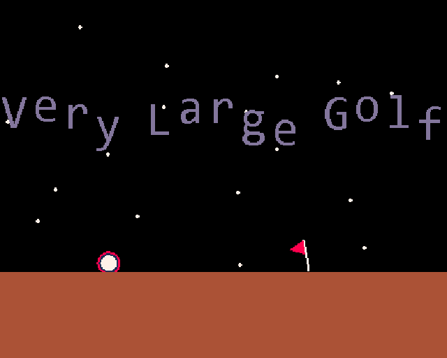 Screenshot 1 of Very Large Golf