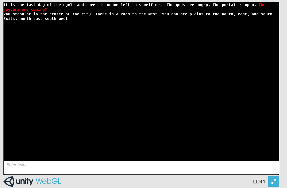 Screenshot 1 of Night of the Jaguars.