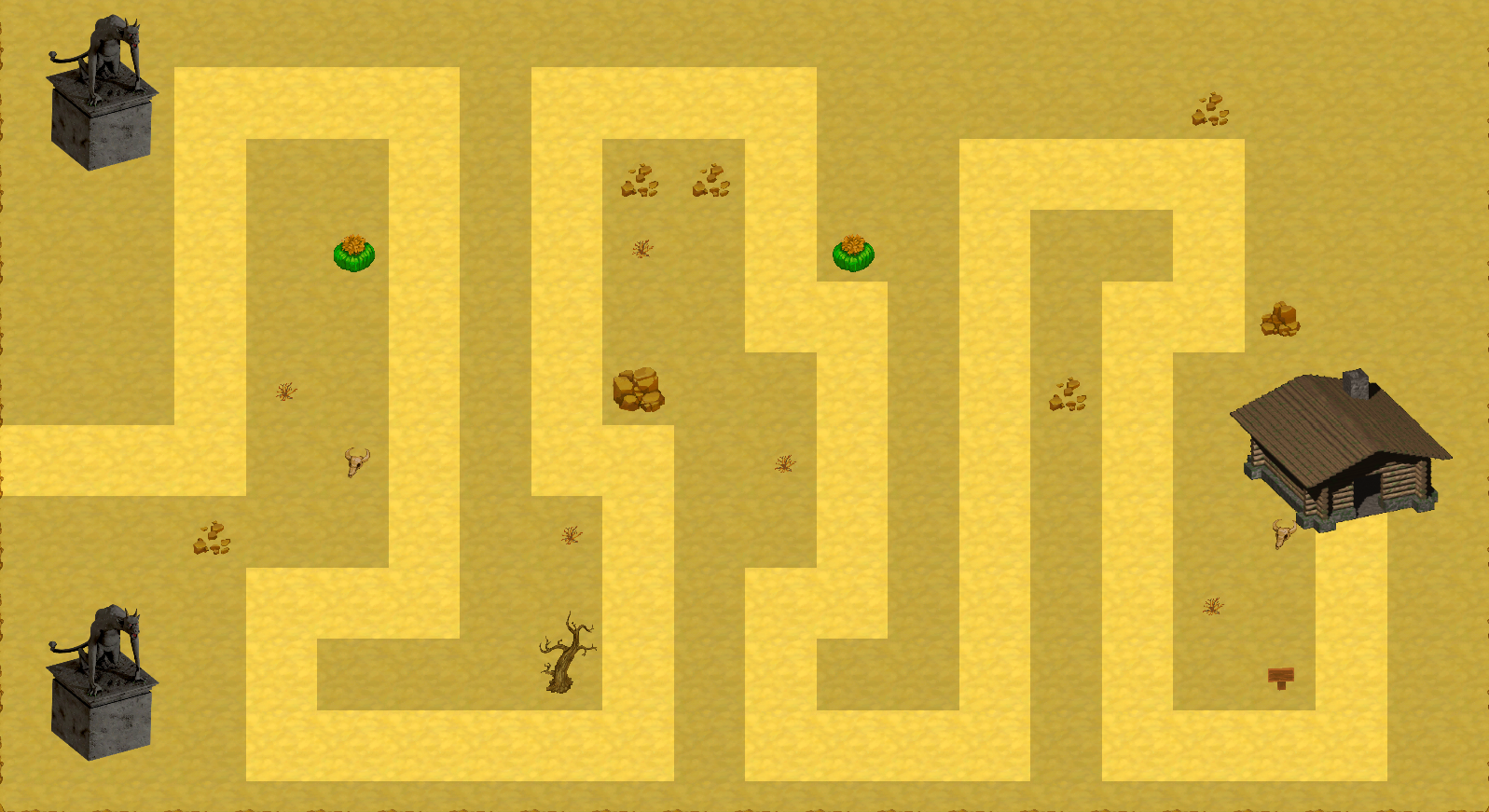 Screenshot 1 of Deserted Towers
