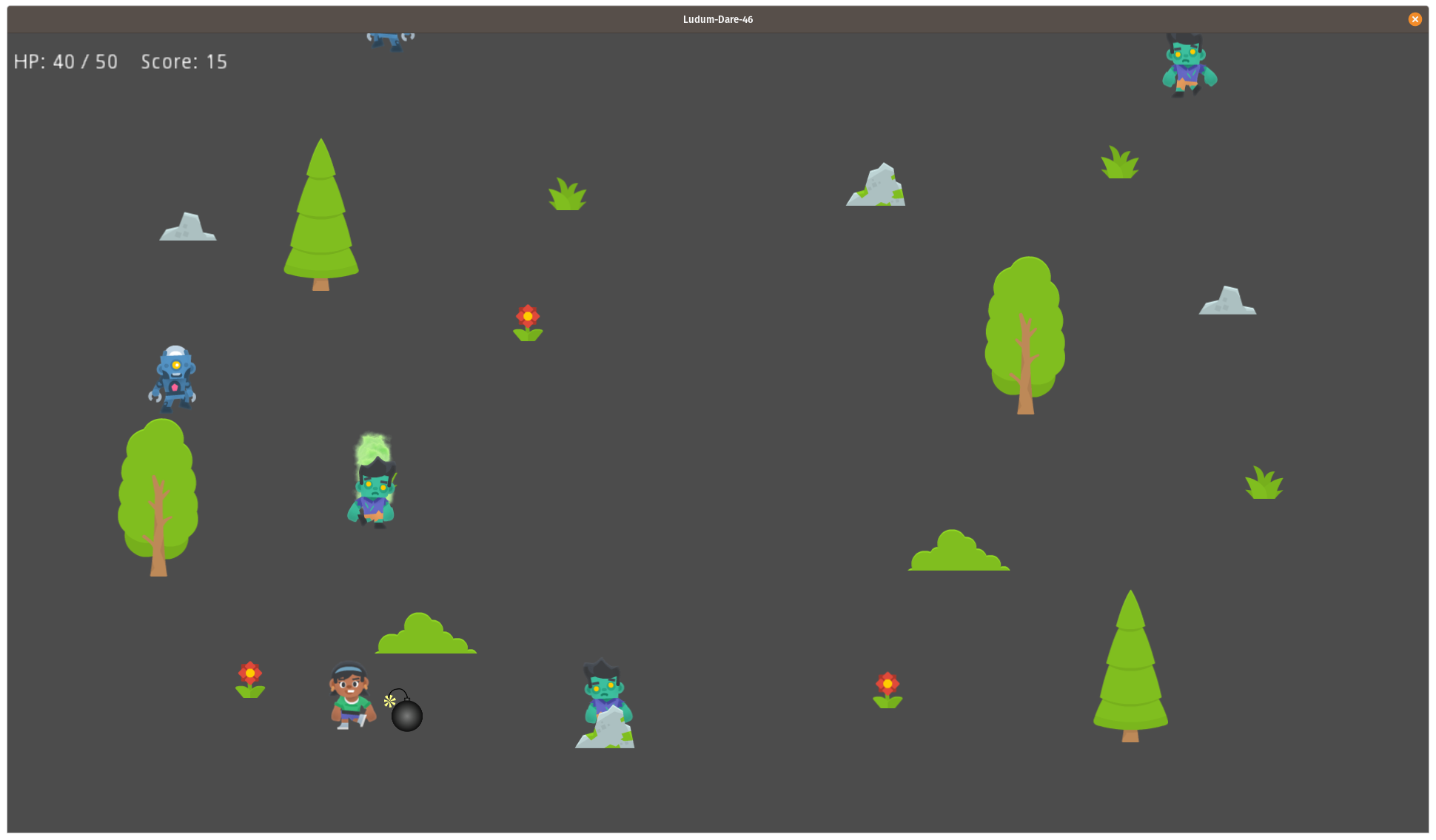 Screenshot 1 of Robot-Zombie Horde