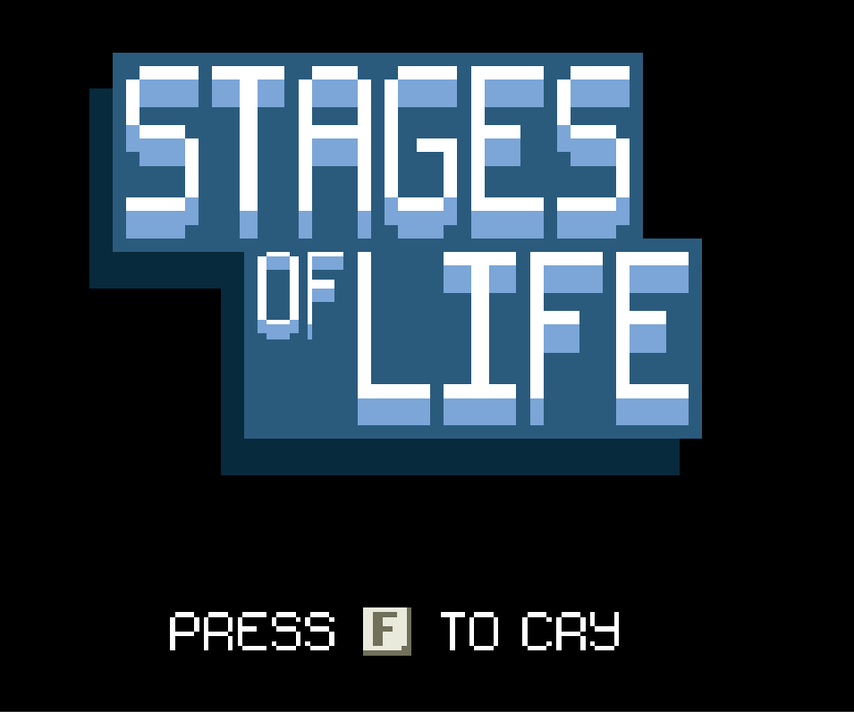 Screenshot 1 of Stages of Life LD47 Submission