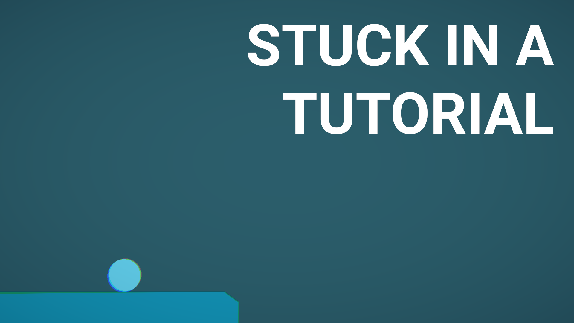 Screenshot 1 of Stuck in a Tutorial