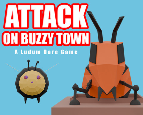 Screenshot 1 of Attack On Buzzy Town