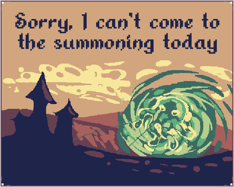 Screenshot 1 of Sorry, I can't come to the summoning today