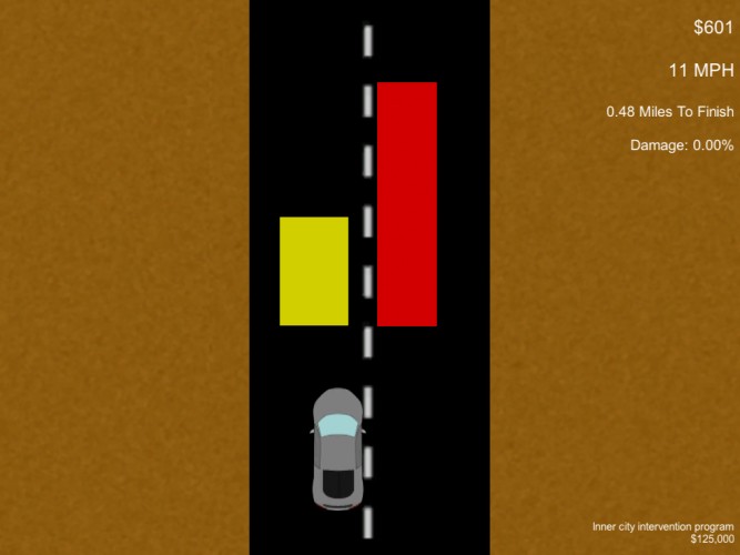 Screenshot 1 of Greed Racer