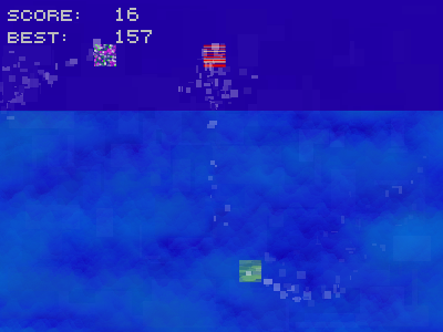 Screenshot 1 of Hog the Fish